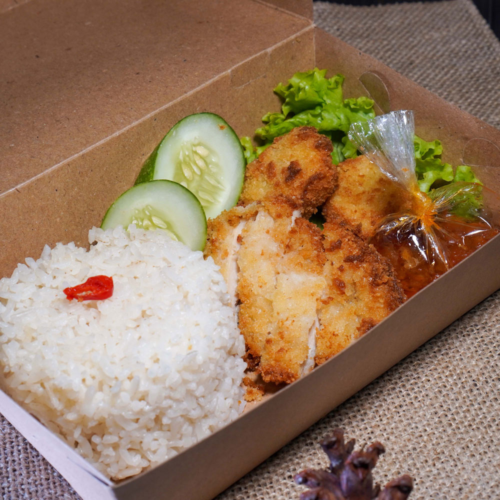 Chicken Katsu Sambal Ayam Bakar